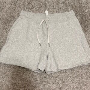 Lululemon Athletica Light Gray Athletic Shorts